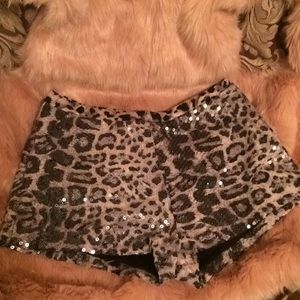 Sequin Shorts